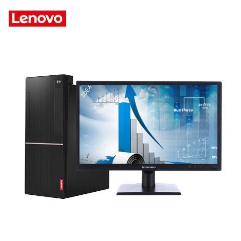大鸡吧色吧欧洲联想（Lenovo）扬天M6201C 商用台式机(I3-6100 4G 1T  DVD  2G独显  21寸)